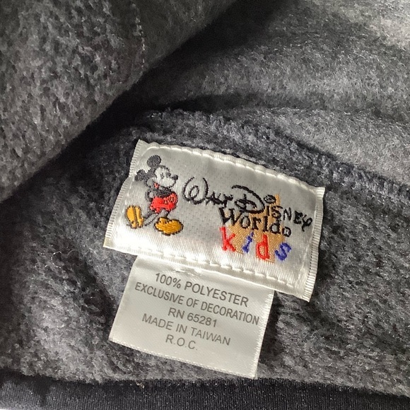 Vintage Walt Disney World Kids training beanie fleece hat / cap SZ OS unisex EUC - Picture 4 of 13
